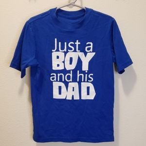 Boys Wonder Nation Blue shirt size XS